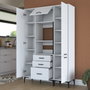 Hanah Home Armario multiusos JE118 - 2964 Blanco